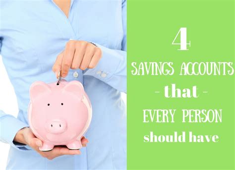 different savings accounts